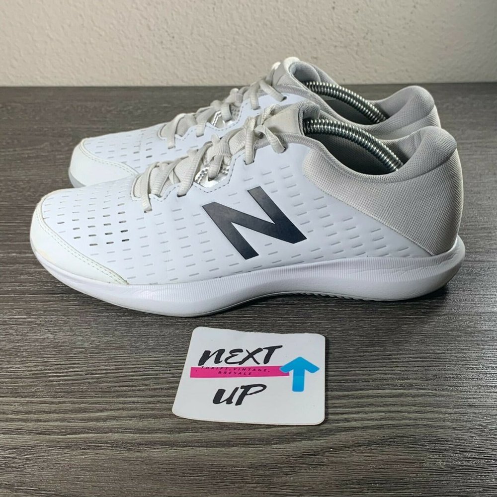 New Balance White and Gray Women's Athletic Sneakers